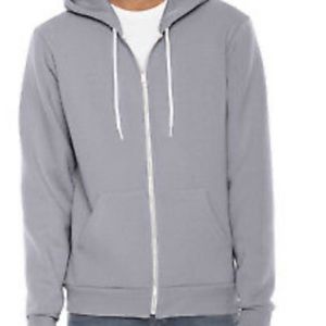 American Apparel Gray Zip up Hoodie